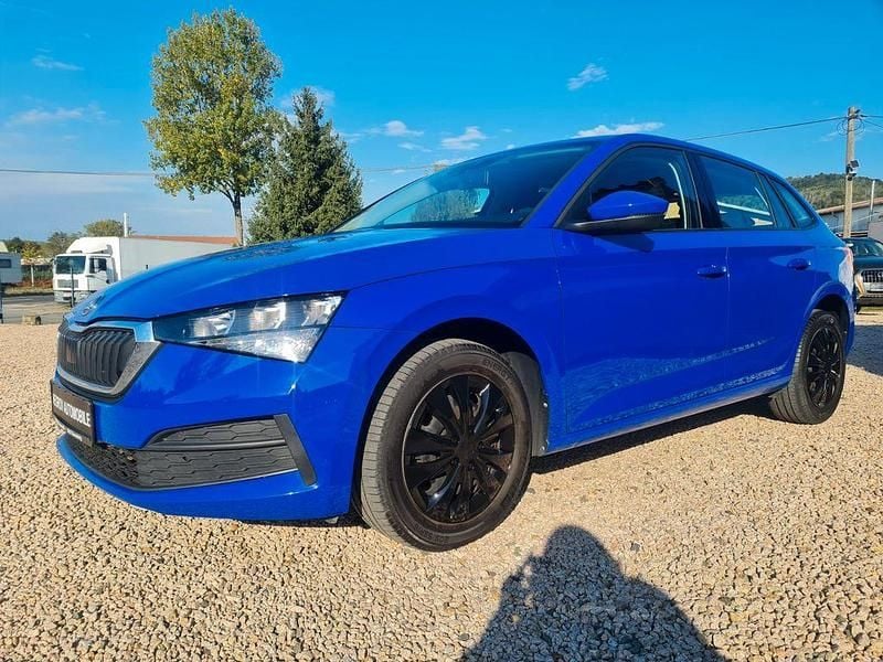 Modra energy/energy blue Gebraucht 2019 Skoda Scala Active Kleinwagen | 16.500 € (Etwas zu teuer) - Bild 1/4