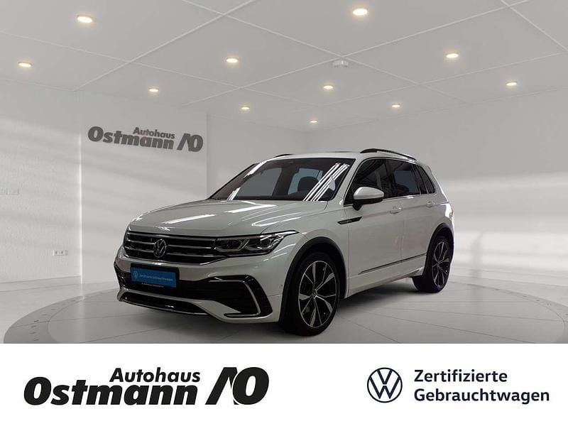 Weiß Gebraucht 2021 VW Tiguan R-line SUV | 32.985 € (Fairer Preis) - Bild 1/4
