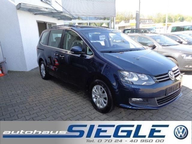 Gebraucht VW Sharan 140 PS (102 kW) 2013 Blau metallic Van / Kleinbus