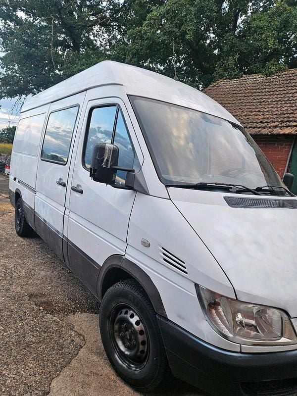 Weiß Gebraucht 2003 Mercedes Sprinter Van | 3.399 € (Guter Preis) - Bild 1/4