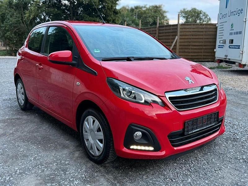Gebraucht Peugeot 108 Active 69 PS (50 kW) 2017 Rot Kleinwagen