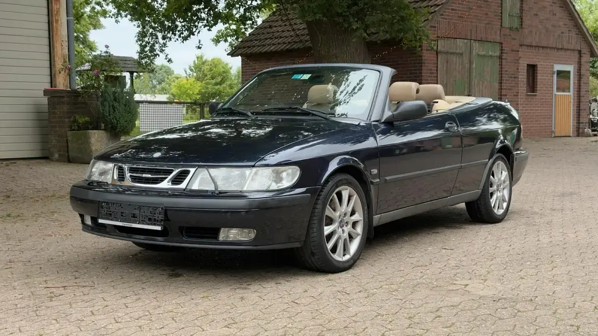 Gebraucht Saab 9-3 200 PS (147 kW) 1999 Blau Cabrio