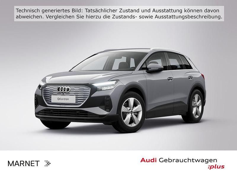 Grau Gebraucht 2021 Audi Q4 e-tron Basis SUV | 23.890 € (Fairer Preis) - Bild 1/4