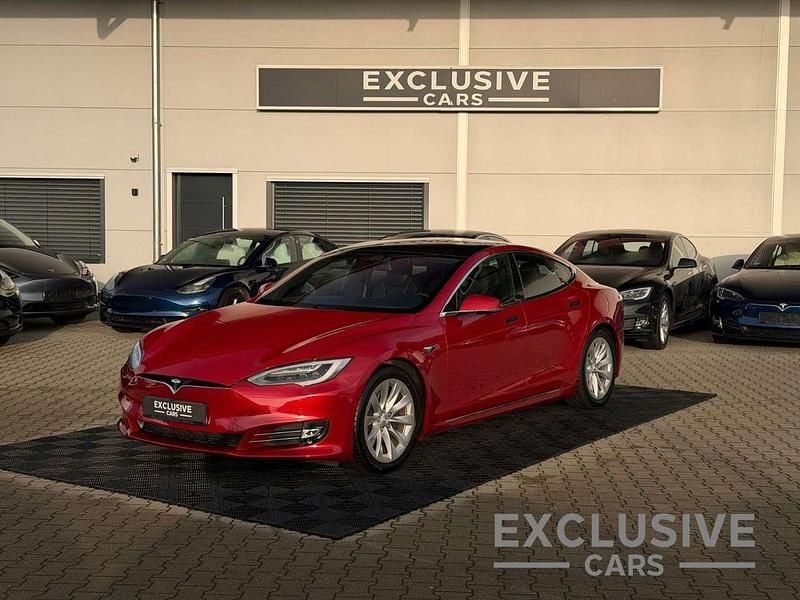 Gebraucht Tesla Model S 386 kW (525 PS) 2020 Rot Kleinwagen