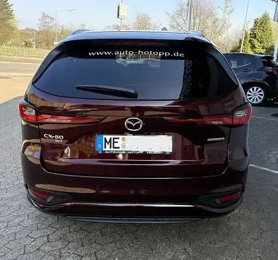 Gebraucht Mazda CX-80 Homura-Line 328 PS (241 kW) 2024 Artisan red metallic SUV