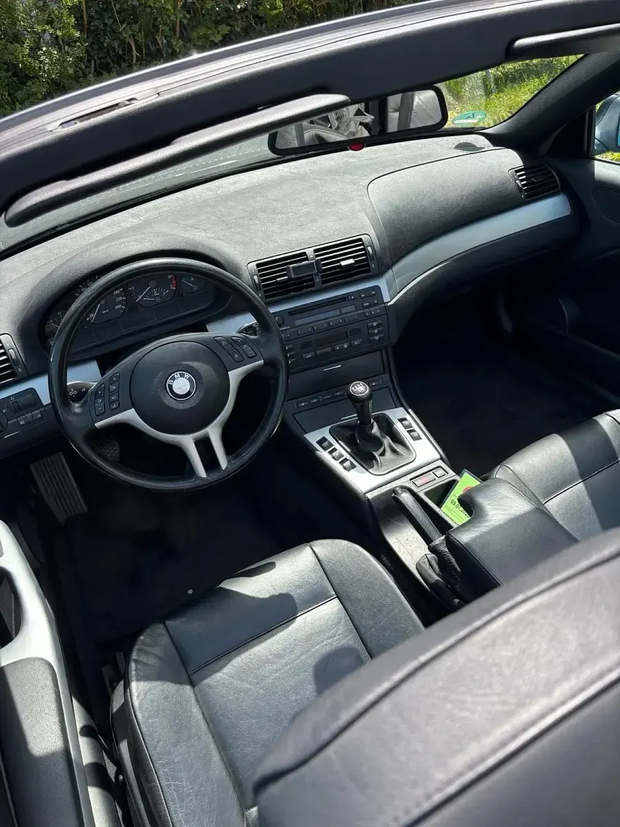 Gebraucht BMW 320 Cabriolet 170 PS (125 kW) 2003 Grau Cabrio