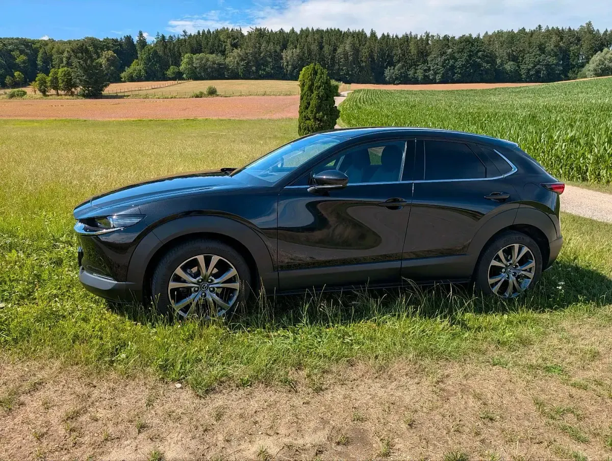 Gebraucht Mazda CX-30 150 PS (110 kW) 2022 Schwarz SUV