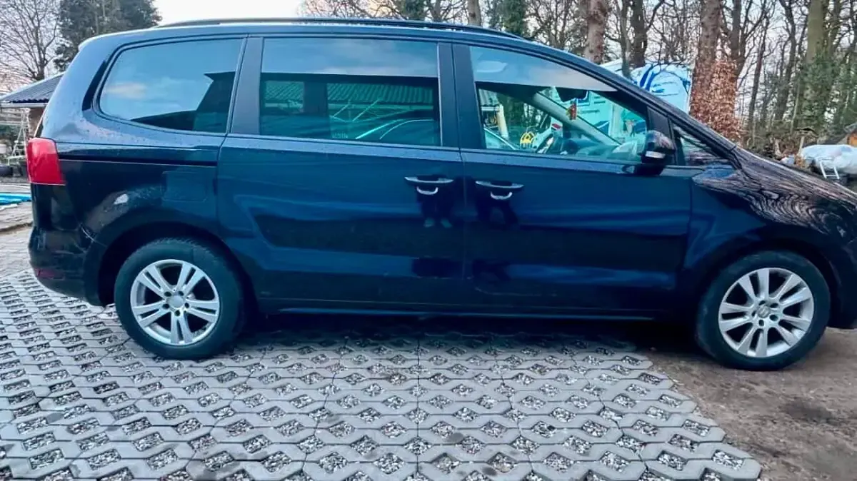 Gebraucht Seat Alhambra 170 PS (125 kW) 2011 Schwarz Van / Kleinbus
