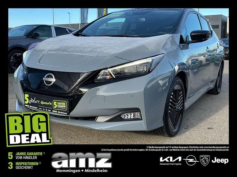 Grau Gebraucht 2023 Nissan Leaf 360º Kleinwagen | 17.980 € (Guter Preis) - Bild 1/4