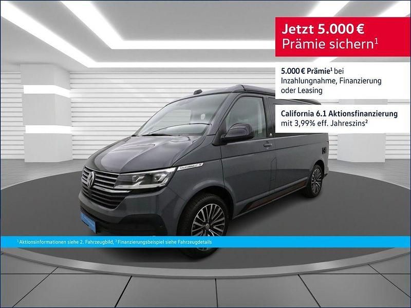 Pure grey, solid Gebraucht 2024 VW T6.1 California Van | 77.300 € - Bild 1/4