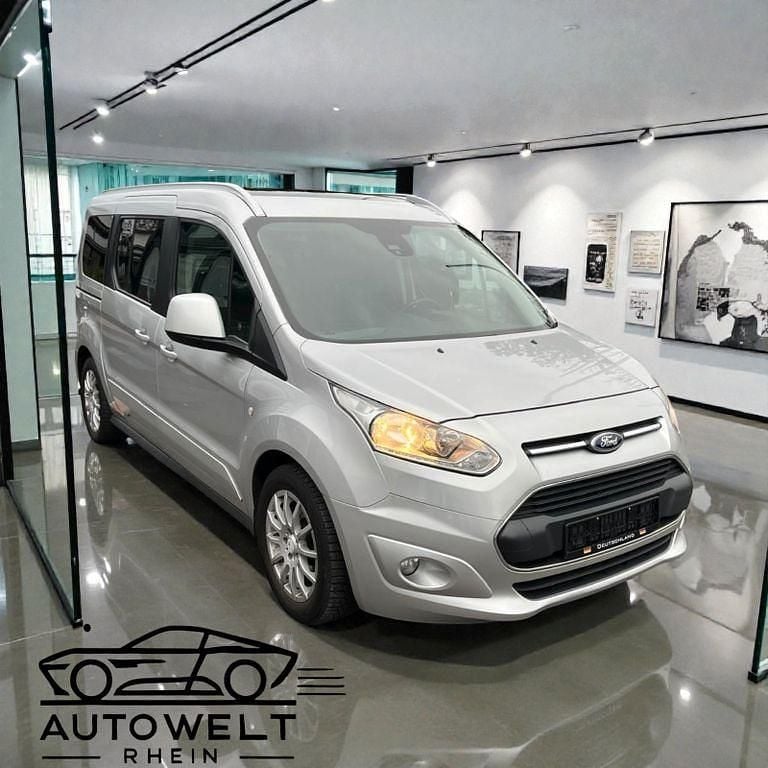 Silber Gebraucht 2015 Ford Grand Tourneo Connect Titanium Van / Kleinbus | 11.490 € (Superpreis) - Bild 1/4