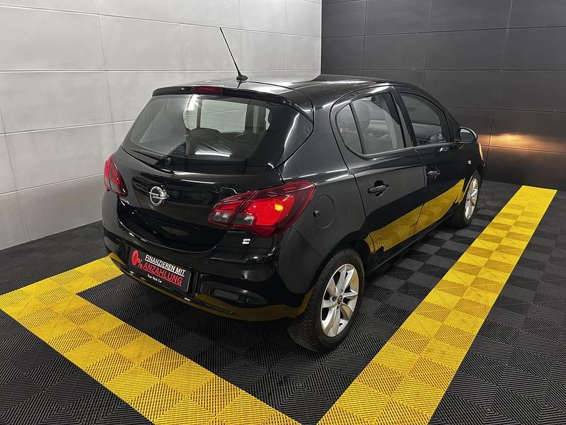 Gebraucht Opel Corsa drive 90 PS (66 kW) 2018 Schwarz Kleinwagen