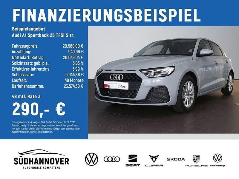 Gebraucht Audi A1 Sportback Ambiente 95 PS (69 kW) 2023 Pfeilgrau perleffekt Kleinwagen