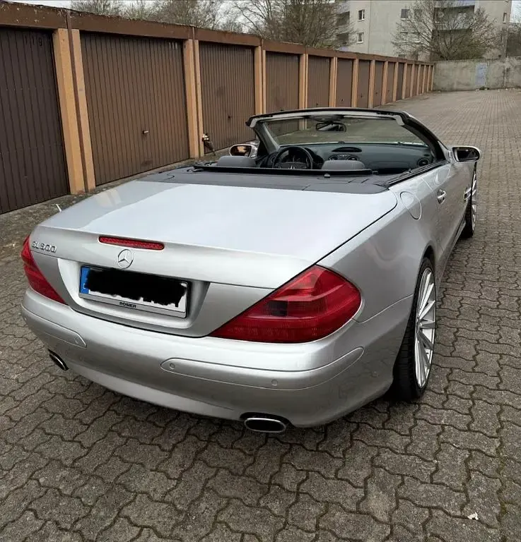 Gebraucht Mercedes SL500 306 PS (225 kW) 2004 Silber Cabrio