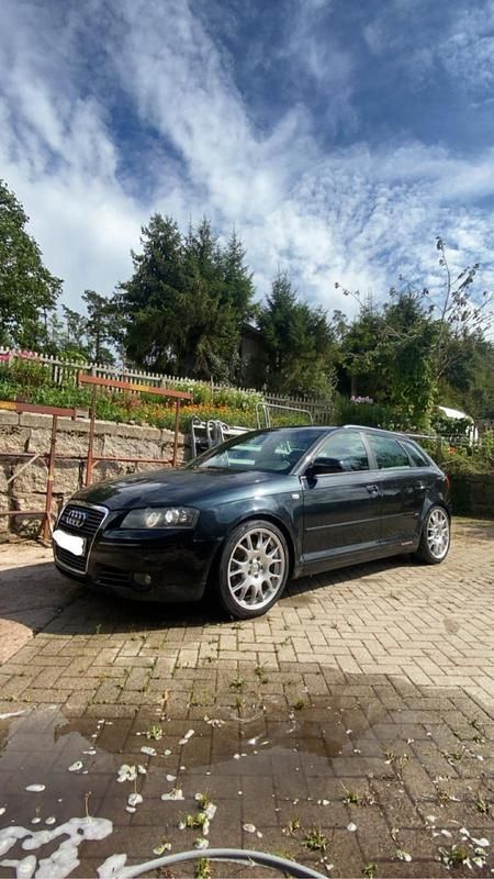Schwarz Gebraucht 2005 Audi A3 S-Line Kombi | 2.500 € (Superpreis) - Bild 1/4