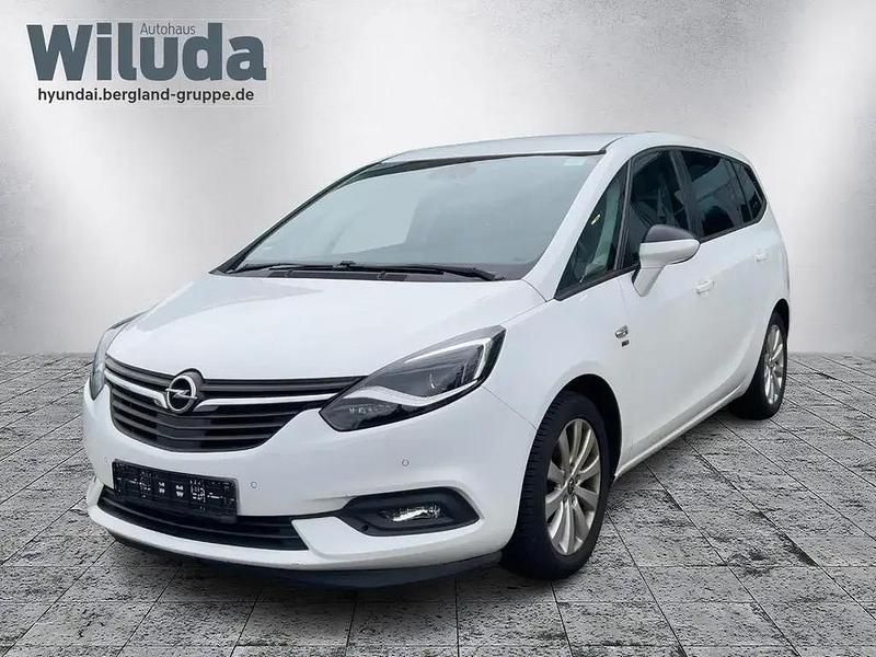 Schneeweiss/summitwhite/arct weiß Gebraucht 2019 Opel Zafira Life Edition Van | 14.640 € - Bild 1/4
