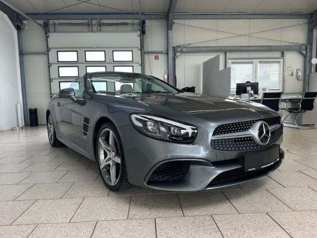 Grau Gebraucht 2017 Mercedes SL500 AMG Cabrio | 59.990 € (Teuer) - Bild 1/4