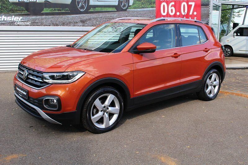 Orange Gebraucht 2021 VW T-Cross Style SUV | 21.680 € (Fairer Preis) - Bild 1/4