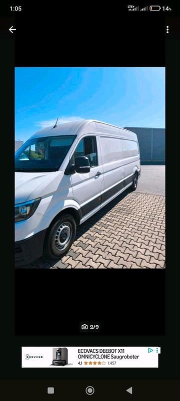 Gebraucht VW Crafter 140 PS (102 kW) 2019 Weiß Van