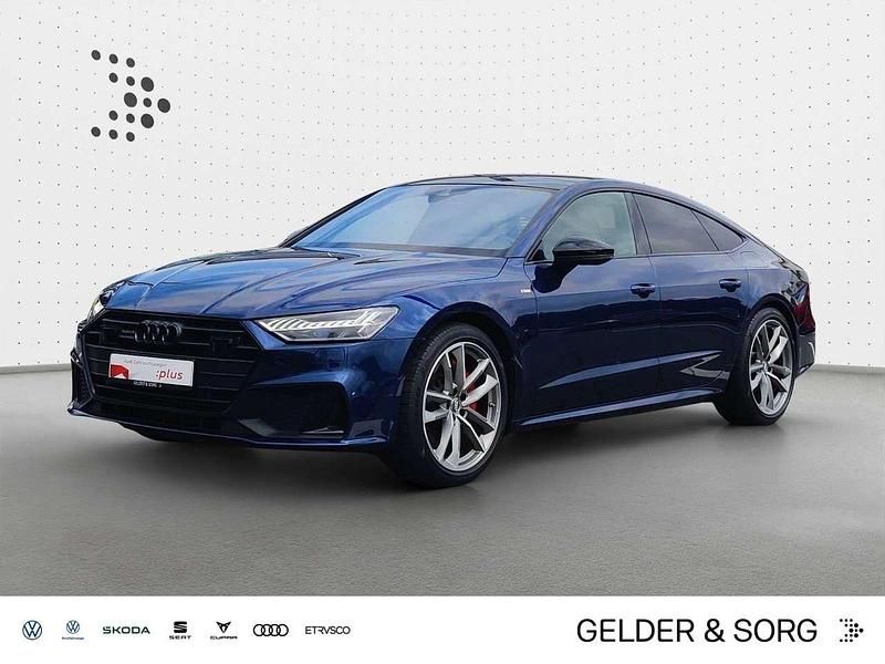Navarrablau metallic Gebraucht 2019 Audi A7 Kleinwagen | 48.980 € (Guter Preis) - Bild 1/4