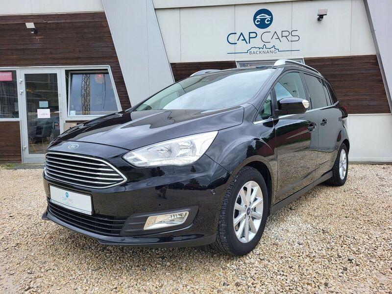 Schwarz Gebraucht 2019 Ford Grand C-Max Titanium Van / Kleinbus | 14.990 € (Guter Preis) - Bild 1/4