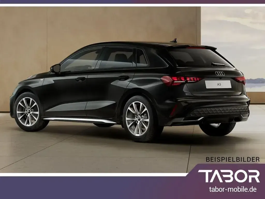 Nouă Audi A3 S-Line 204 CP (150 kW) 2026 Negru Berlinǎ