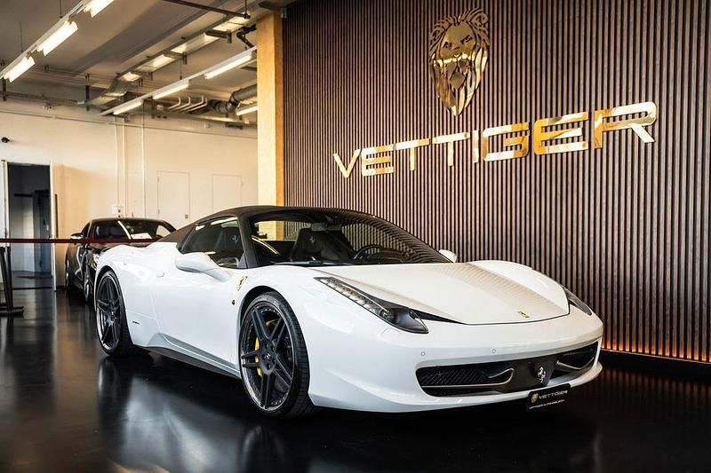 Gebraucht Ferrari 458 570 PS (419 kW) 2012 Weiß Cabrio