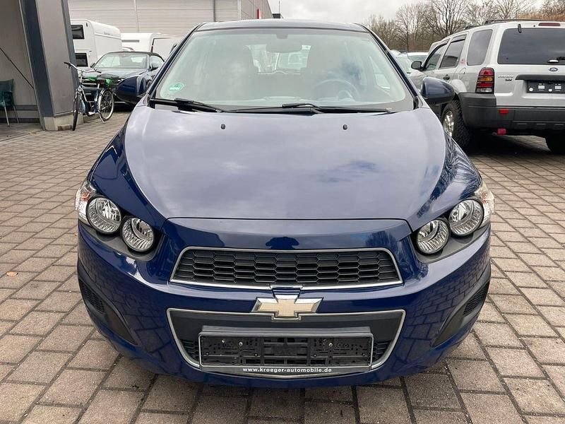 Gebraucht Chevrolet Aveo LT 86 PS (63 kW) 2013 Blau Kleinwagen