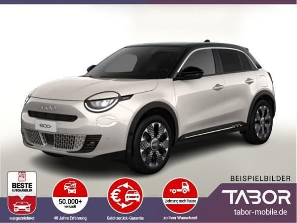Beige (cappucino beige metallic / dach ) Neu 2025 Fiat 600 La Prima SUV | 27.619 € (Fairer Preis) - Bild 1/4