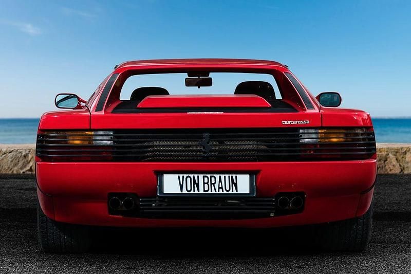 Gebraucht Ferrari Testarossa 396 PS (291 kW) 1988 Rot Coupé