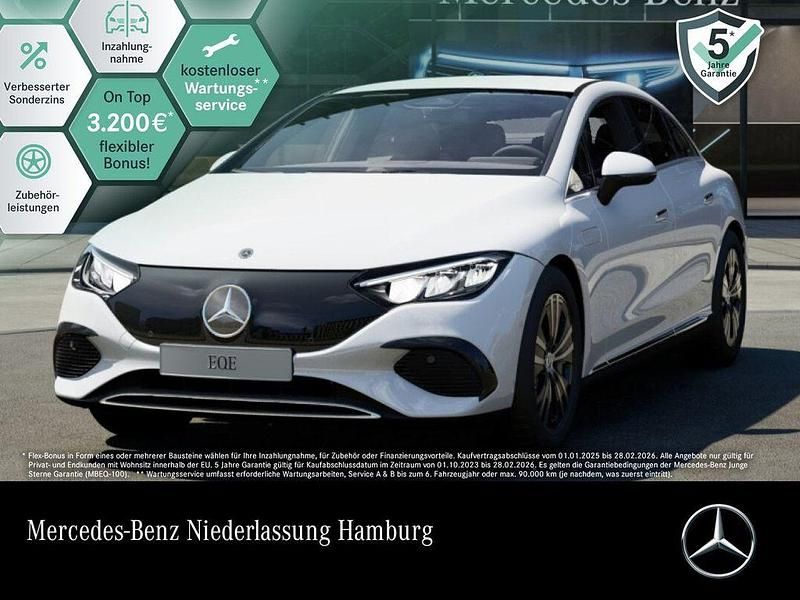 Weiß Gebraucht 2024 Mercedes EQE300 Advanced Limousine | 43.690 € (Guter Preis) - Bild 1/3
