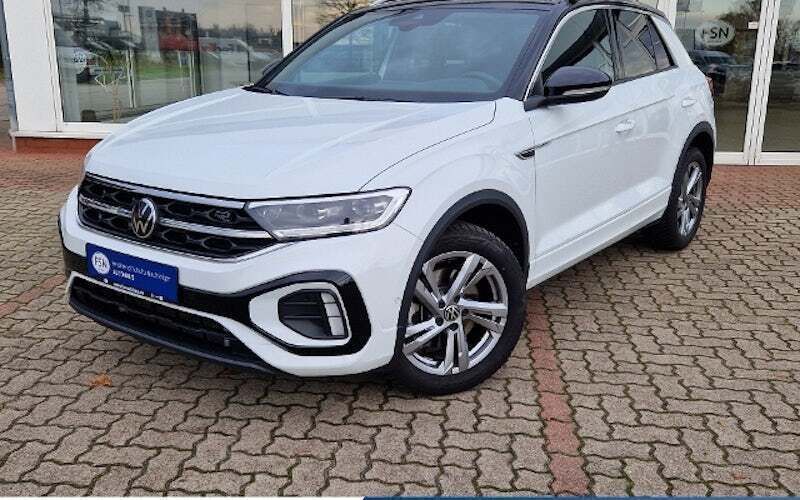 Weiß Gebraucht 2024 VW T-Roc R-line SUV | 32.180 € (Fairer Preis) - Bild 1/4