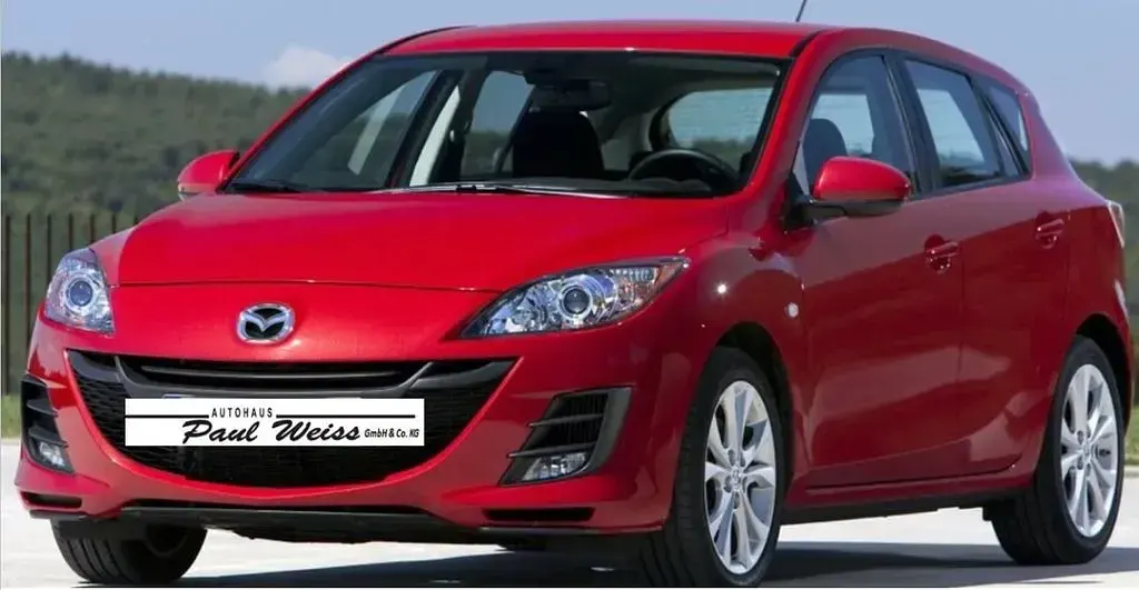 Używany Mazda 3 Edition 150 KM (110 kW) 2012 Czerwony Sedan/Limuzyna