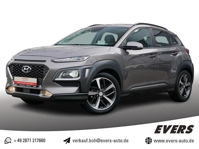 Gebraucht Hyundai Kona Premium 120 PS (88 kW) 2018 Velvet dune / mic SUV