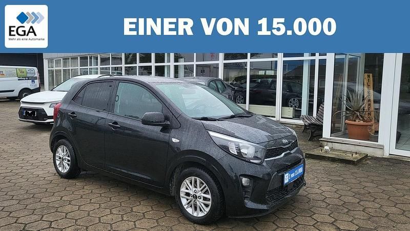 Schwarz Gebraucht 2021 Kia Picanto DREAM-TEAM Edition Kleinwagen | 12.830 € (Fairer Preis) - Bild 1/1