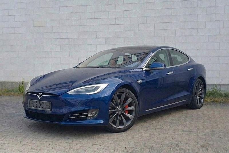 Gebraucht Tesla Model S 559 kW (761 PS) 2019 Blau Kleinwagen