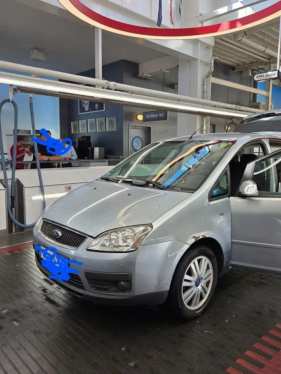 Gebraucht Ford C-MAX Ambiente 116 PS (85 kW) 2005 Silber Van / Kleinbus