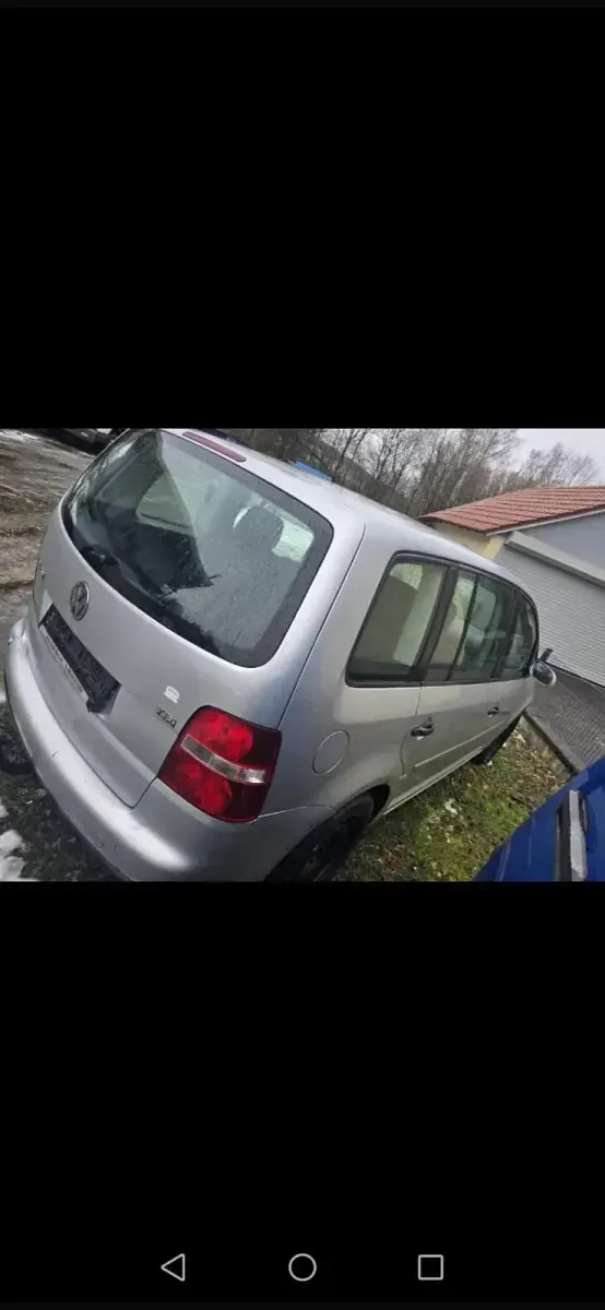 Gebraucht VW Touran 101 PS (74 kW) 2005 Silber Van / Kleinbus