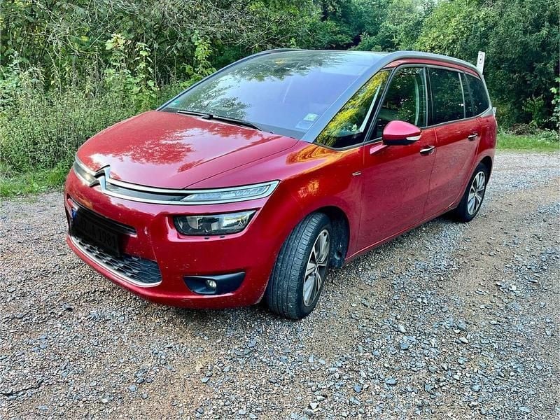 Rot Gebraucht 2013 Citroën Grand C4 Picasso Exclusive Van / Kleinbus | 4.999 € (Superpreis) - Bild 1/4