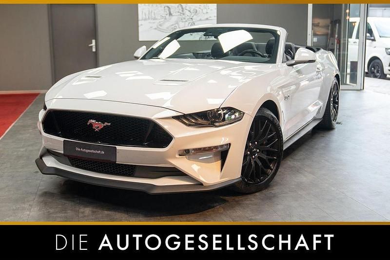 Liquidweiß Gebraucht 2020 Ford Mustang GT Convertible Cabrio | 41.990 € (Fairer Preis) - Bild 1/3