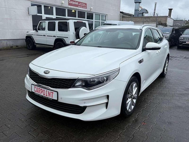 Gebraucht Kia Optima Edition 7 163 PS (119 kW) 2018 Weiß Kombi