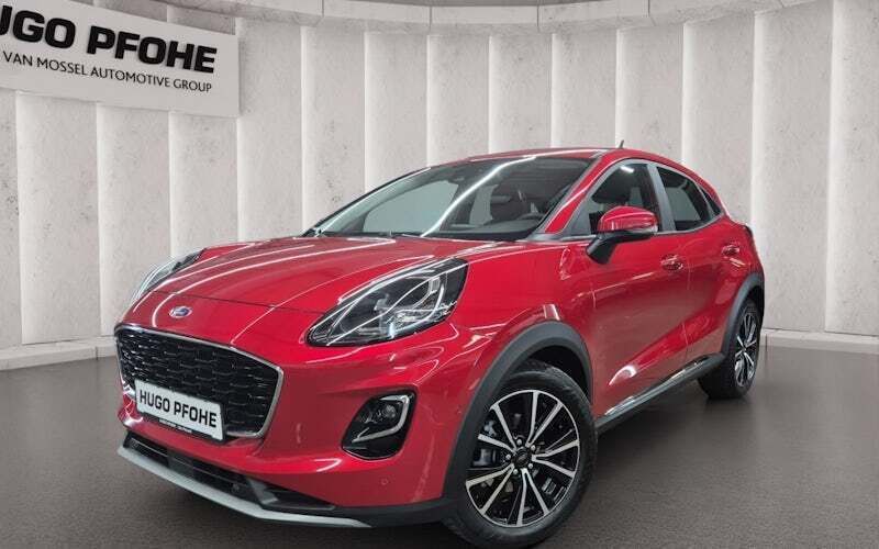 Rot Gebraucht 2021 Ford Puma Titanium SUV | 19.950 € (Guter Preis) - Bild 1/4