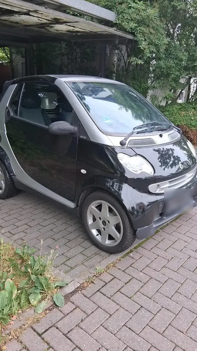 Gebraucht Smart ForTwo Cabrio 2001 Schwarz Cabrio