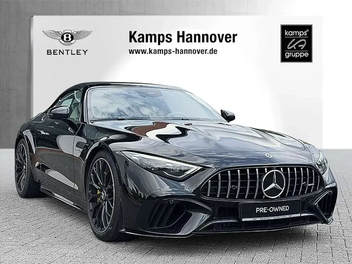 Gebraucht Mercedes SL63 AMG Premium Plus 585 PS (430 kW) 2023 Schwarz Cabrio