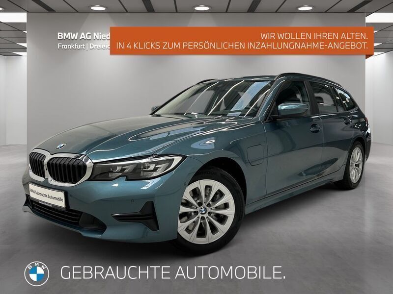 Blau Gebraucht 2021 BMW 330e Kombi | 27.460 € (Guter Preis) - Bild 1/4