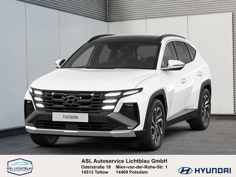 Atlas white/weiß Neu 2024 Hyundai Tucson Trend SUV | 34.950 € (Superpreis) - Bild 1/2