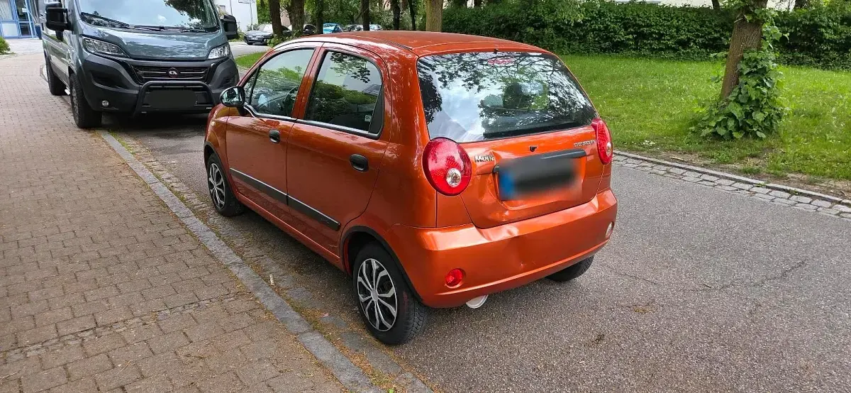 Gebraucht Chevrolet Matiz 52 PS (38 kW) 2008 Orange Kleinwagen