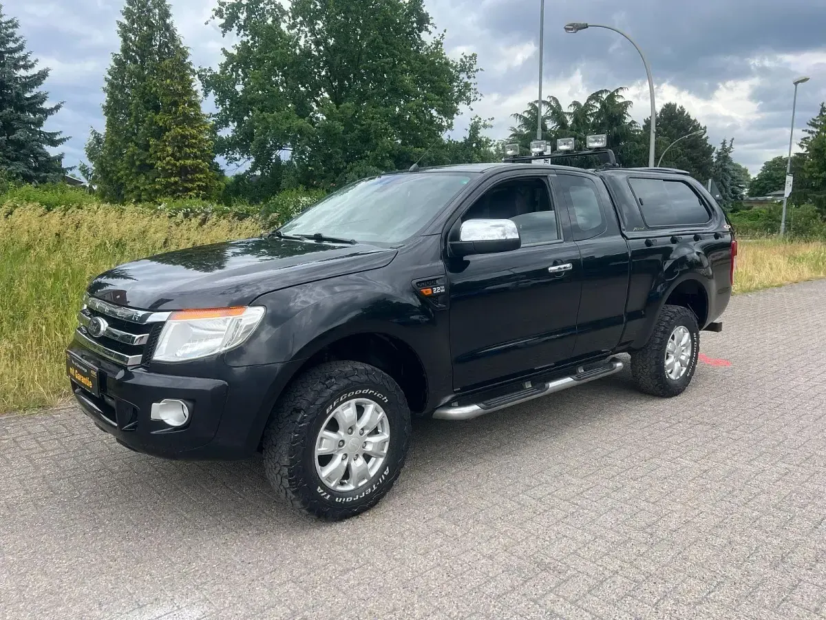 Gebraucht Ford Ranger 150 PS (110 kW) 2014 Schwarz Pickup