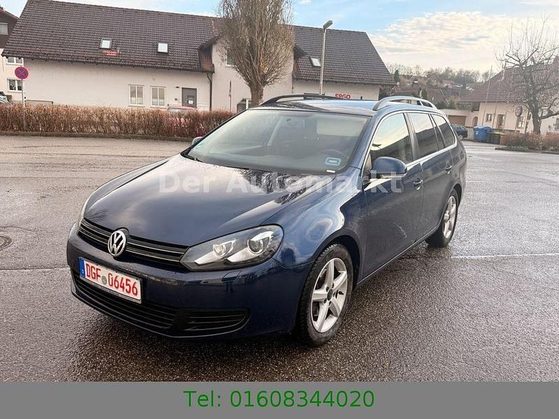Gebraucht VW Golf VI 122 PS (89 kW) 2012 Blau Kleinwagen