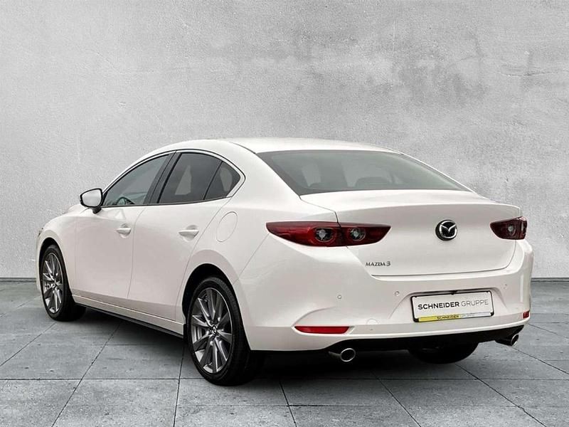 Neu Mazda 3 Exclusive-Line 140 PS (102 kW) 2026 Snowflake white pearl Limousine